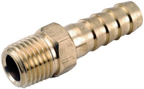 Anderson Metals 757001-1208 3/4-Inch by 1/2-Inch Low Lead Male Hose Barb, Brass by Anderson Metals