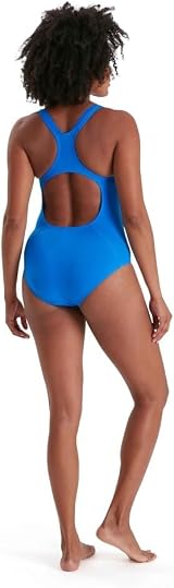 Speedo Womens Eco Endurance+ Medalist Athletic Fit Navy 3636 view 8