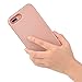 iPhone 7 Plus Case, iPhone 8 Plus Case, AUYOUWEI LED Illuminated Selfie Light Case Cover [Rechargeable] Light Up Luminous Selfie Flashlight Cell Phone Case for iPhone 7 / 8 Plus (Rose Gold)