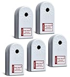Zircon&nbsp;Leak&nbsp;Alert&nbsp;Water&nbsp;Leak&nbsp;Detector & Flood Sensor Alarm / Water&nbsp;Leak&nbsp;Sensor with Dual&nbsp;Leak&nbsp;Alarms 90dB Audio / Battery Powered (5 Pack) Batteries Included