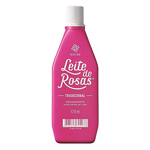 Linha Tradicional Leite de Rosas - Desodorante Corporal Leite de Rosas 170 Ml - (Leite de Rosas Classic Collection - Milk of Roses Body Deodorant 5.75 Fl Oz)