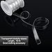 Sumind 10 Meters Clear Elastic Stretchy Lightweight Elastic for Cloth Sewing Project