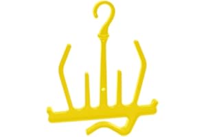 Efficient Diving Gear Hanger, Quick Drying and Easy Storage, Perfect for Outdoors (Yellow)