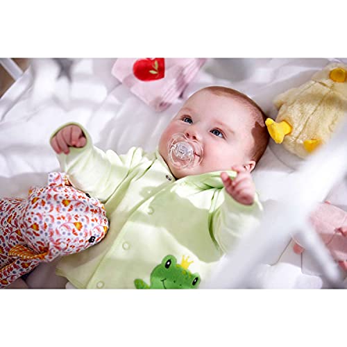 Philips AVENT Translucent Orthodontic Infant Pacifier, Clear, 06