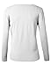 BIADANI Women Button Down Long Sleeve Soft V-Neck Cardigan Sweater White Medium