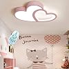 LED Plafondlamp Creative Modern Romantisch Designer Plafondlamp Van Kinderen Lamp Hartvormige Acryl Decoratie Licht…