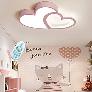 LED Plafondlamp Creative Modern Romantisch Designer Plafondlamp Van Kinderen Lamp Hartvormige Acryl Decoratie Licht…