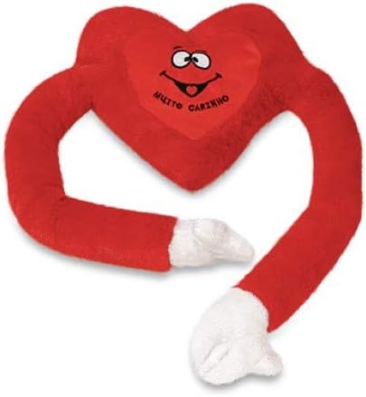 Coração de pelúcia antialérgico - 95 Cm