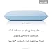 MALOUF Z Gel Infused DOUGH Memory Foam Pillow with Removable Tencel Cover - Queen - Mid Loft (ZZQQMPGF)