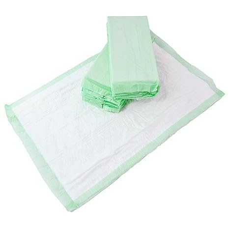 Teqler 100 Krankenunterlagen-Einmalunterlagen T-130666, schrankfertig vorgefaltet, ideal für die häusliche Krankenpflege, 40 