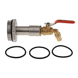 B Blesiya Stainless Steel Ton Barrel Replacement Outlet Tap Faucet for Oil Water