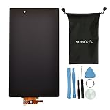 sunways LCD Display Touch Digitizer Screen Replacement for Sony Xperia Z Ultra LTE C6806 C6833, C6802 with Device Opening Tools