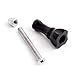 GoPole Thumbscrew for GoPro Cameras - Aluminum Bolt Nut Screw Knob - Black