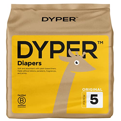 DYPER Viscose from Bamboo Baby Diapers Size 5 Honest Ingredients