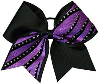 GymStar Purple Le Cirque Cheer Bow