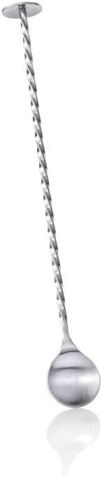 Leopold Barlöffel IN233002, Inoxidable, Silberfarben, 2.6 x 3.4 x 25.4 cm