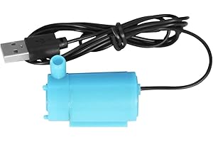 Submerged Pump USB Mini Aquarium Suction Pump Plastic Mute Submersible Water Fountain