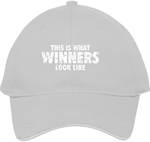 Adjustable This Is What Winners Look Like W White Cotton Baseball Cap Snapback Hat Sport Snapback Male/female