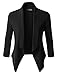 RK Ruby Karat Womens Lightweight Casual Work Blazer Cardigan
