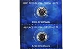 Loopacell 1/3N DL1/3N CR1/3N 3V Lithium Battery 2 Pack