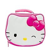 Hello Kitty Pink and White Wink Die Cut Insulated Lunch Kit