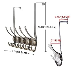 Dseap Over The Door Hook Hanger - 5 Tri
