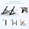 BoYata-Aluminum-Foldable-Laptop-Stand-6-Levels-of-Height-Adjustable-Portable-Laptop-Holder-Riser-for-Desk-Compatible-with-MacBook-AirPro-Dell-HP-Lenovo-Most-10-156-Laptops BoYata Aluminum Foldable Laptop Stand, 6 Levels of Height Adjustable Portable Laptop Holder Riser for Desk, Compatible…