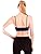 Navy Blue Seamless Sports Bra Adjustable Strap Included Bra Cups at