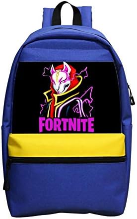 YUNZHUOshoo Fortnite Skin School Bag Kid's Backpack Book Bag and Lunch Bag
