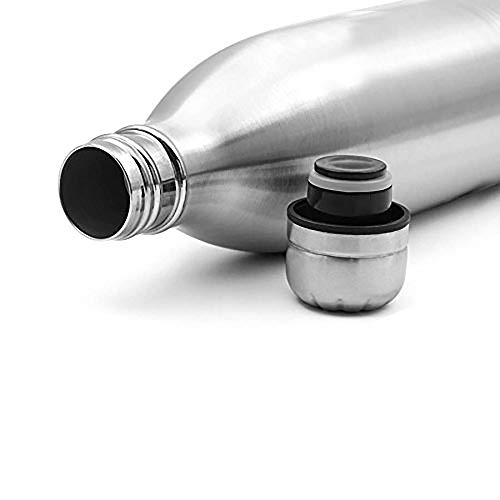 Milton Thermosteel Duo 500 DLX Bottle, 500ml, Silver OfferZone