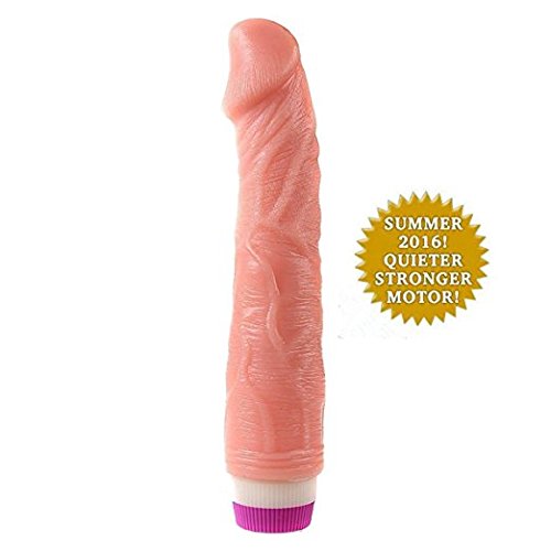 LIBO Life-like Soft Realistic Dildo Strong Powerful Vibrating Vibration Vibrator G-spot Stimulate Stimulation Stimu