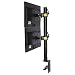 Fleximounts D1DV Full Motion Vertical Dual Desk Mounts Stand for 2 Screens up to 27 inch LCD Monitor POS Mount