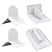 Tomnk 4PCS Fondant Smoother 4 Different Fondant Smoothing Tool Cake Decorate Smoother Set