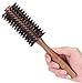 PERFEHAIR Boar Bristle Round Hair Brush for Blow Drying, 2 Inch, for Blowouts, Styling, Volumizing, Curling Short to Medium, Thin, Thick, Straight, Curly, Normal Hair