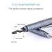 JPC Tactical Military Pen for Men with Flashlight, Personal Defensive Multitool Pen with Emergency Glass Breaker, Edc Small Ballpoint Aluminum Pen with LED Light, Security and Multifunction