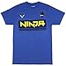 Ninja Shirt Men's NinjasHyper Logo Ninja YouTube T-Shirt (XX-Large) Blue