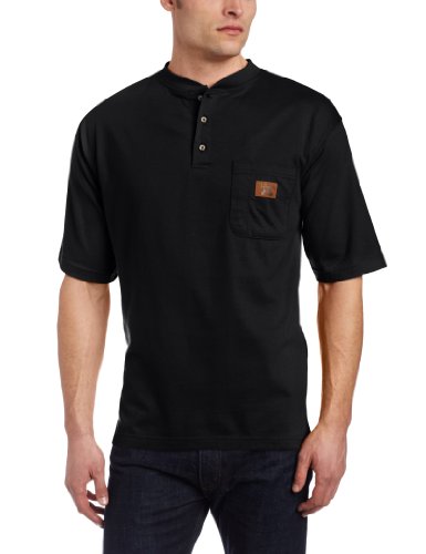 Short Sleeve Pocket Henley T-Shirt 