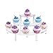 NIUBEE 3 Tier Acrylic Dessert Stand, Retail Step Shelf for Amiibo Funko Pop Figure Collections Display (1 Set, Semicircle)