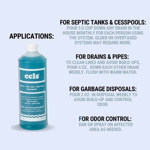 CCLS Septic Tank and Cesspool Treatment Enzyme