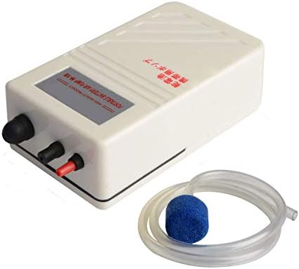 Jjsfjh 増加する酸素ポンプ魚タンク空気石とシリコンチューブを備えた酸素