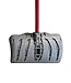 TABOR TOOLS Snow Pusher with Fiberglass Handle, 18 Inch Wide Blade, Snow Shovel with Comfortable D Grip Handle. J219A. (Snow Pusher, Long 35 Inch Handle)