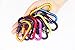 GLOUE Aluminum D-ring Locking Carabiner Keychain Spring Clip Lock Carabiner Hook - Outdoor Camping Equipment - Multi Colors (11)