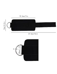 4 piezas Fitness correas de tobillo, Senhai Ajustable Entrenamiento correas de tobillo para gimnasio Cable máquina, pierna ABS Butt Glúteos ejercicio para hombres y mujeres   azul, negro