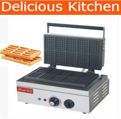 FY-10 Electric 10 pcs square for waffle baker| waffle maker| waffle grill/ / waffle machine