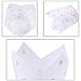 Ruisita 150 Pieces Tulip Baking Cups Pink Dot Gold Polka Dot Cupcake Liners Muffin Baking Cup for Birthday, Weddings, Anniversaries, Christmas, 2 Types (Gold, Pink)