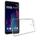 OEAGO HTC U11 Plus Case, [Ultra Slim Thin] with Soft Feel Flexible and Easy Grip Gel Premium TPU Rubber Silicone Skin Cover Back for HTC U11 Plus - Clear