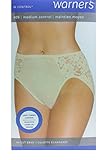 Warner's Women's IN Control Hi-Cut Panty Brief (Large/7, CAMEL)