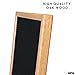 Felt Letter Board with 650 Letters, Numbers & Symbols - 16 x 12 Inch Changeable Message Board with Oak Wooden Frame, Plus Free Letter Bag