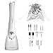 Nail Drill, 13 in 1 Cordless Portable Acrylic Nail File Manicure Pedicure Kit Handpiece Grinder with Polishing Tools and UV Light Dryer for Home and Salon (Gold)