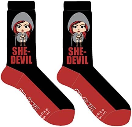 Red Sonja She-Devil 1 Pair Of Crew Socks
